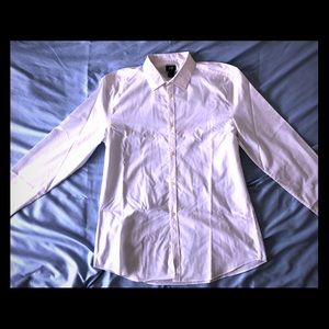 H&M Easy Iron White Dress Shirt